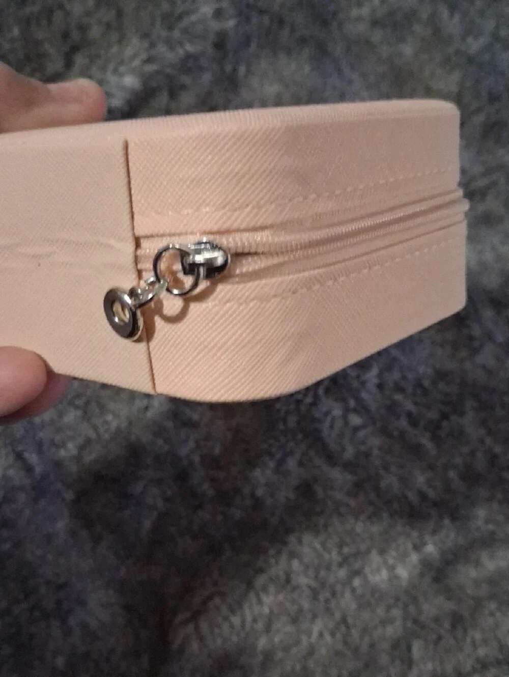 Compact Pink Jewelry Travel Case - NWT.